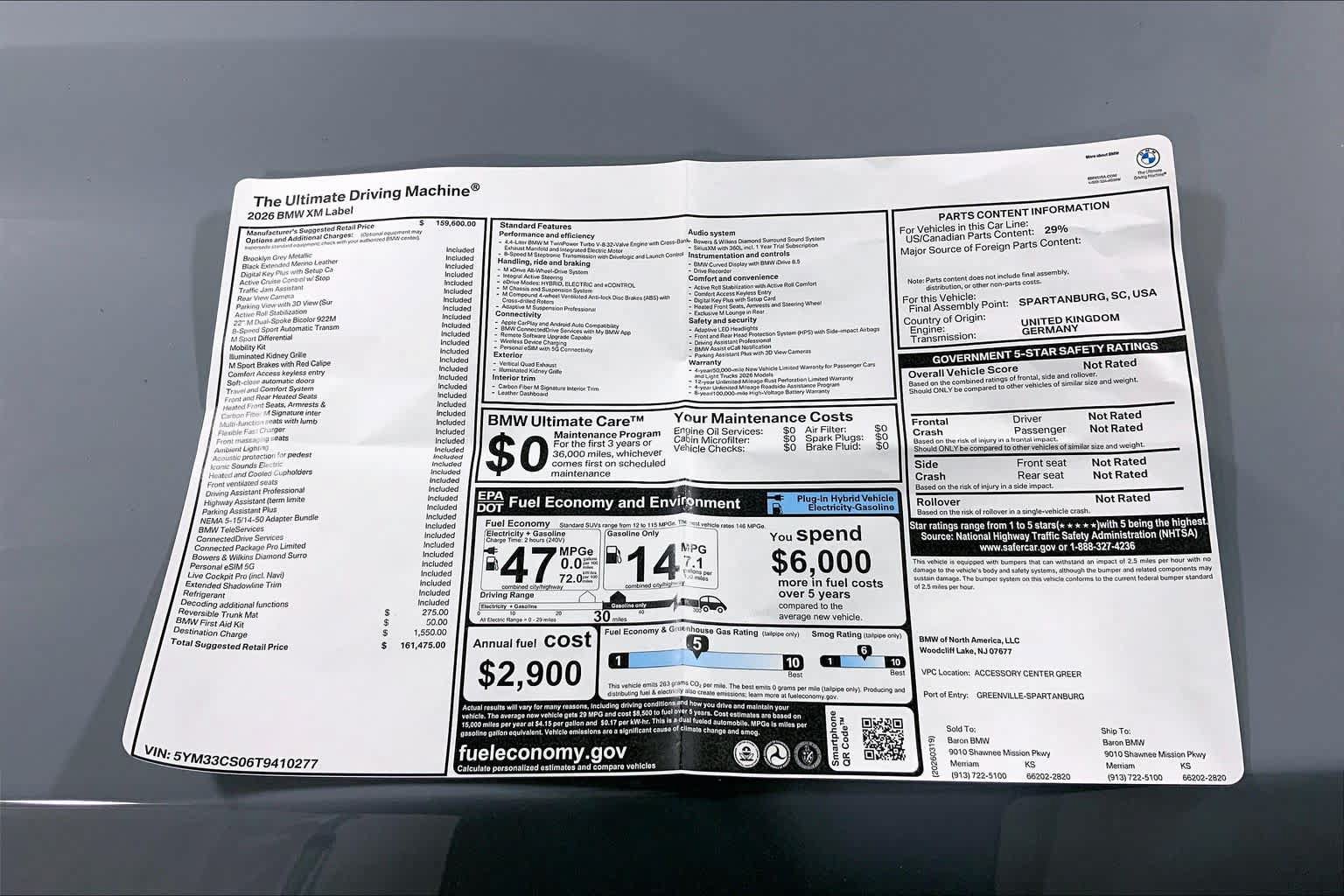 New 2026 BMW XM Label Red AWD/4WD image 22