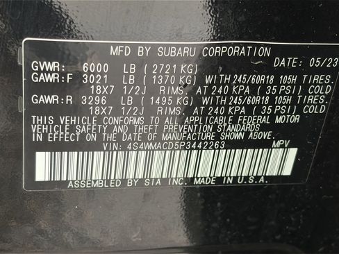 Used 2023 Subaru Ascent Premium w/ Convenience Package AWD/4WD image 33