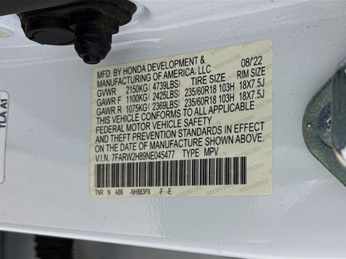 Used 2022 Honda CR-V EX-L image 38