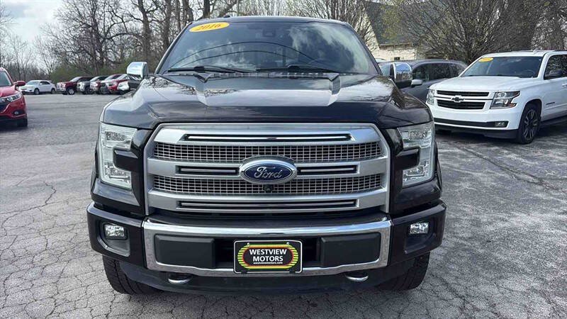 Used 2016 Ford F150 Platinum w/ Equipment Group 701A Luxury AWD/4WD image 3