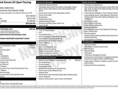 Used 2025 Buick Encore GX Sport Touring w/ Comfort Package FWD image 14
