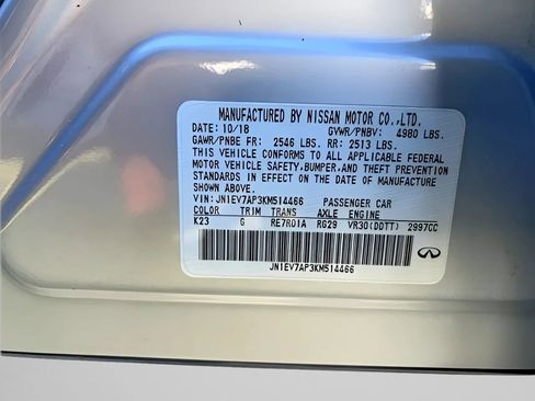 Used 2019 INFINITI Q50 Luxe image 10