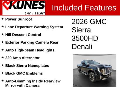 New 2026 GMC Sierra 3500 Denali w/ Technology Package