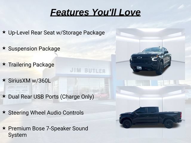 Used 2024 Chevrolet Silverado 1500 LT Trail Boss w/ Convenience Package II AWD/4WD image 19