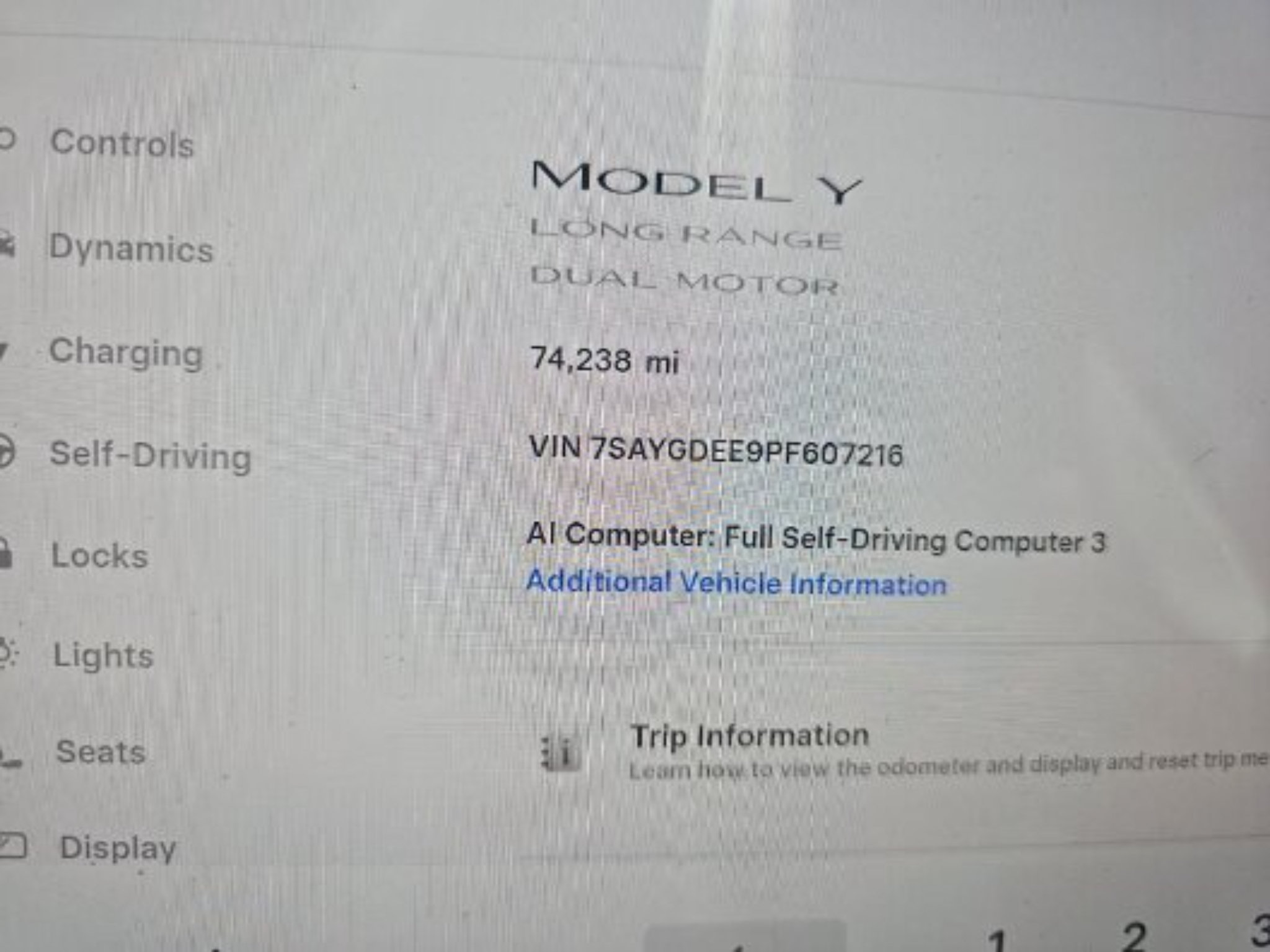 Used 2023 Tesla Model Y Long Range AWD/4WD image 4