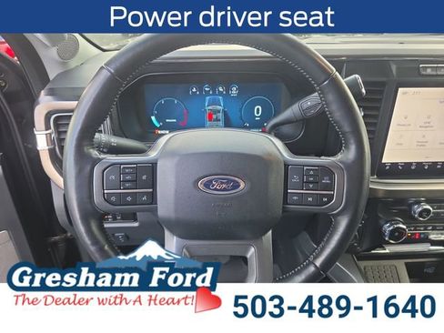 Certified 2024 Ford F350 Lariat w/ Black Appearance Package image 17