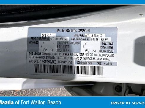 Used 2021 MAZDA MAZDA6 Touring FWD image 16