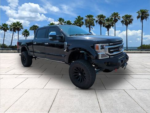 Used 2021 Ford F250 Platinum w/ FX4 Off-Road Package AWD/4WD image 1