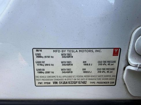 Used 2016 Tesla Model S 75D image 19