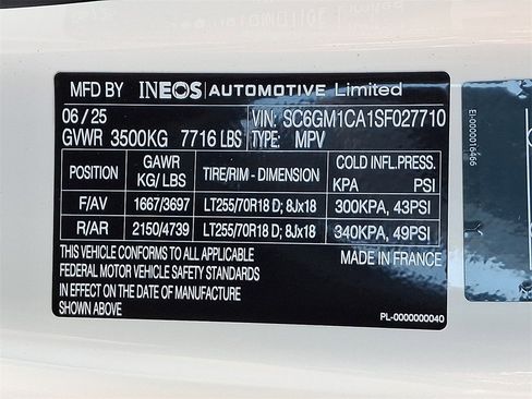 New 2025 INEOS Grenadier Fieldmaster Edition image 10