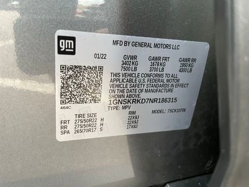 Used 2022 Chevrolet Tahoe RST w/ Luxury Package image 40