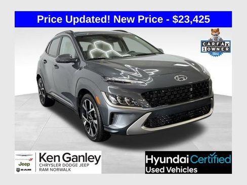 Certified 2023 Hyundai Kona Limited w/ Cargo Package AWD/4WD image 1