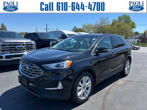 Certified 2020 Ford Edge Titanium w/ Class II Trailer Tow Package AWD/4WD image 1