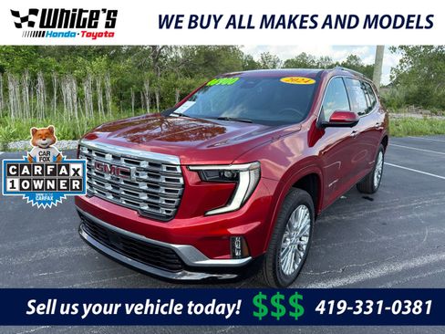 Used 2024 GMC Acadia Denali w/ LPO, Floor Liner Package FWD image 1