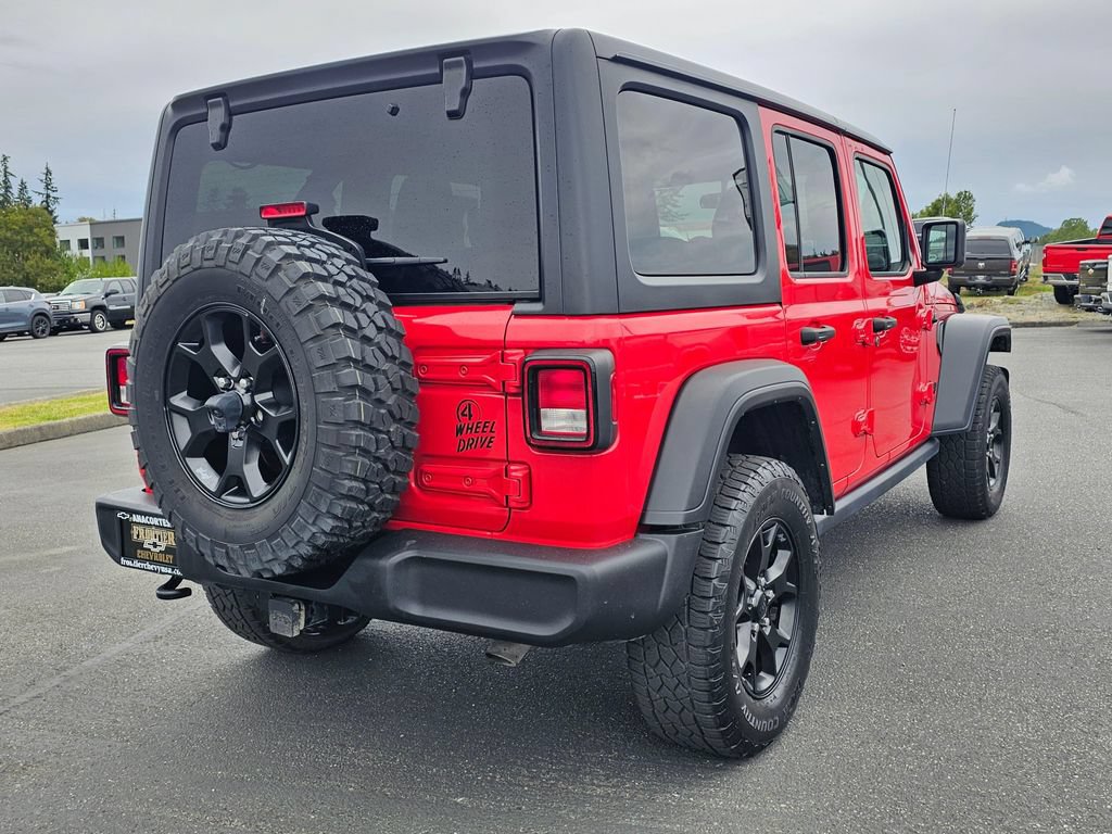 Used 2021 Jeep Wrangler Unlimited Sport AWD/4WD image 3