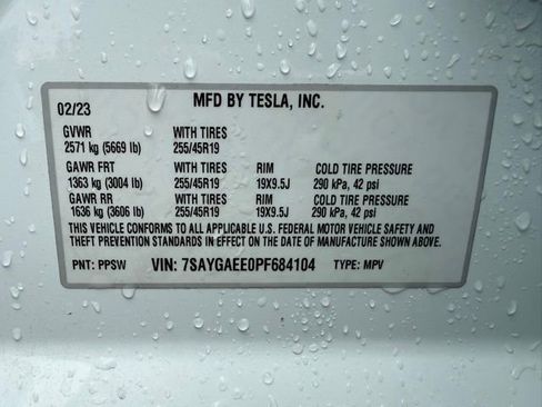 Used 2023 Tesla Model Y Long Range AWD/4WD image 16