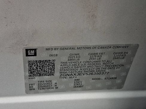 Used 2018 Chevrolet Equinox LT FWD image 26