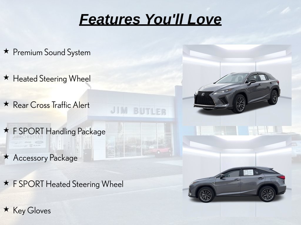 Used 2022 Lexus RX 350 F Sport w/ Accessory Package AWD/4WD image 27