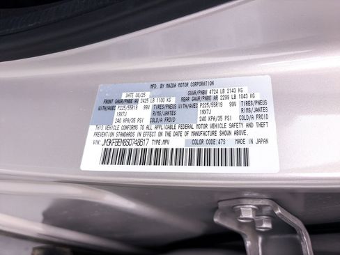 Used 2025 MAZDA CX-5 AWD 2.5 S w/ Premium Plus Pkg image 39