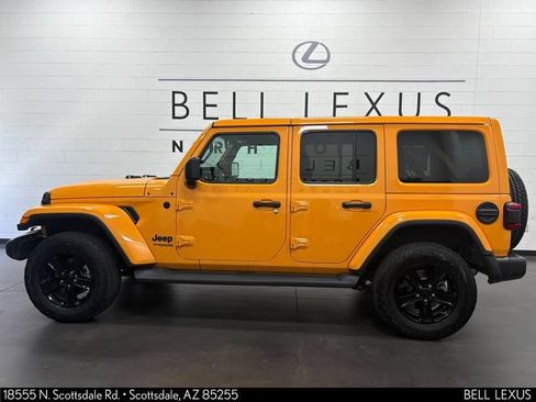 Used 2021 Jeep Wrangler Unlimited Sahara AWD/4WD image 8