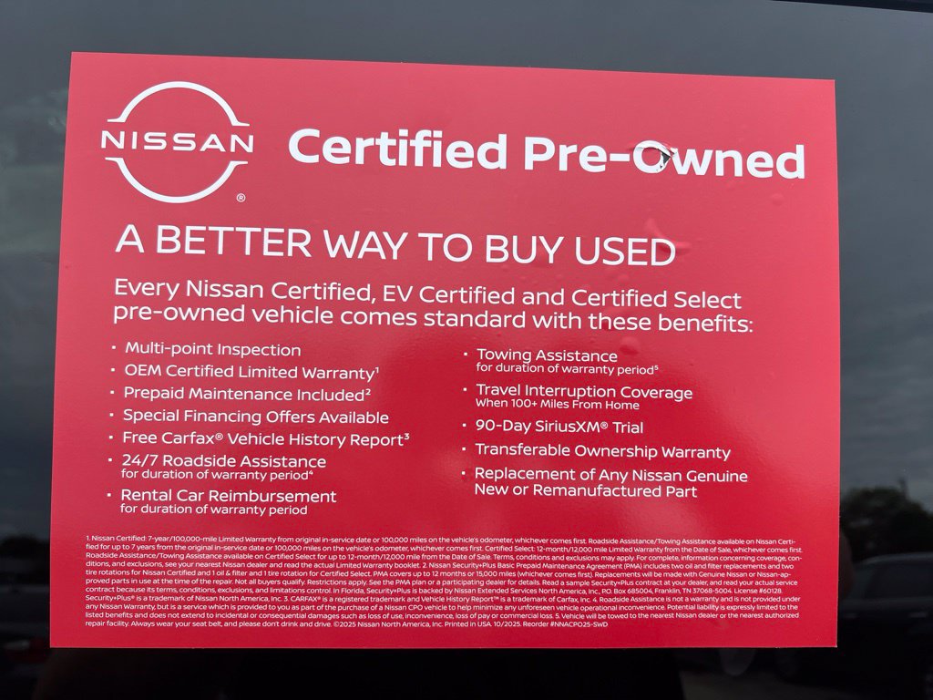 Certified 2023 Nissan Rogue S AWD/4WD image 8