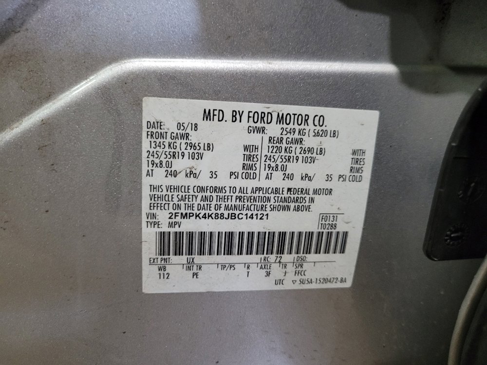 Used 2018 Ford Edge Titanium w/ Equipment Group 301A AWD/4WD image 33