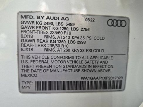 Certified 2023 Audi Q5 2.0T Premium w/ Convenience Package AWD/4WD image 24