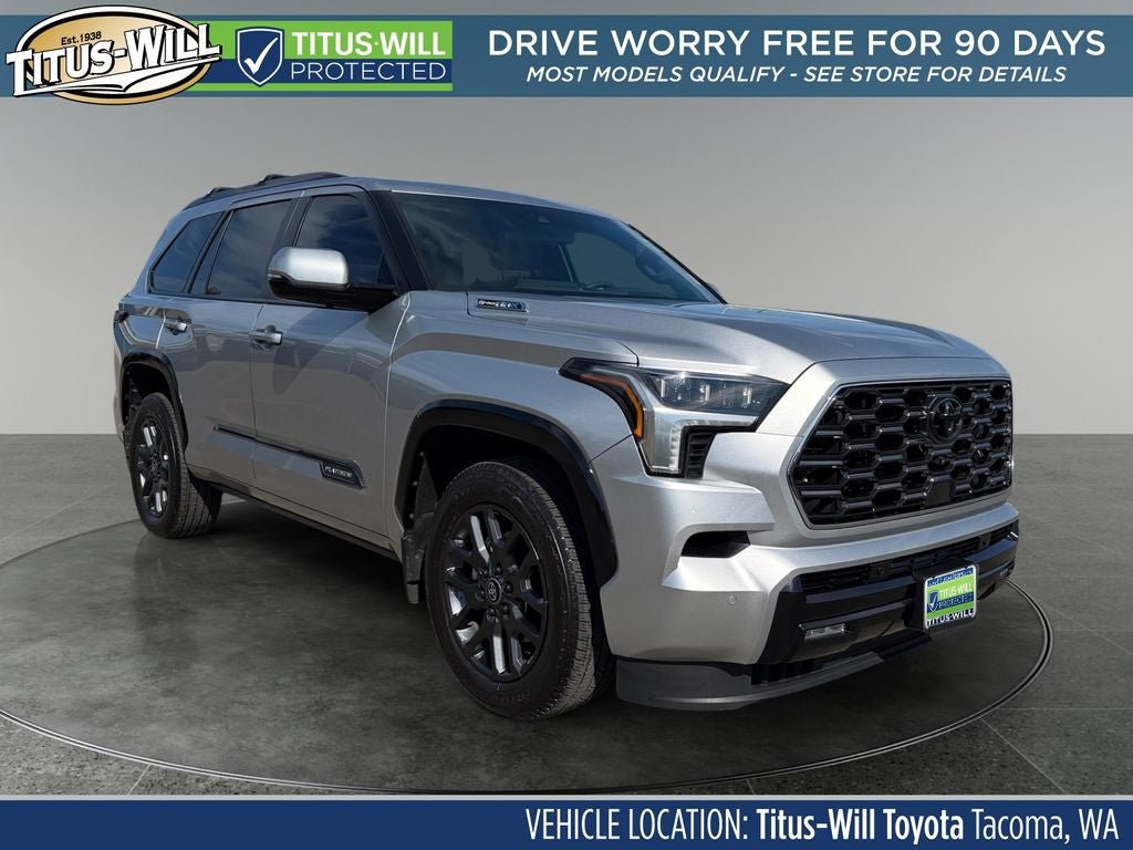 Used 2025 Toyota Sequoia Platinum AWD/4WD image 1