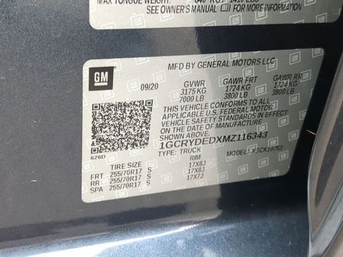 Used 2021 Chevrolet Silverado 1500 LT w/ LPO, Dark Essentials Package image 39