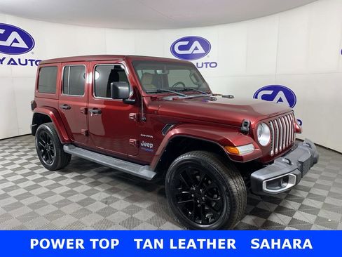 Used 2021 Jeep Wrangler Unlimited Sahara image 1