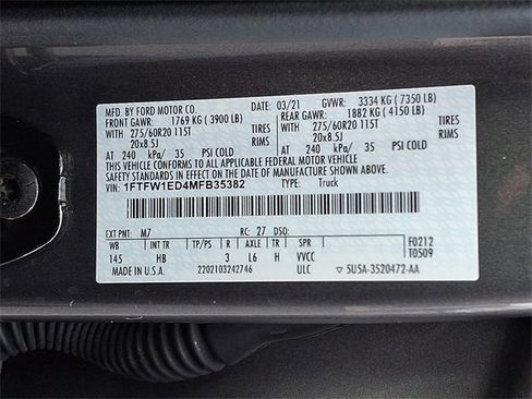 Used 2021 Ford F150 Lariat image 32