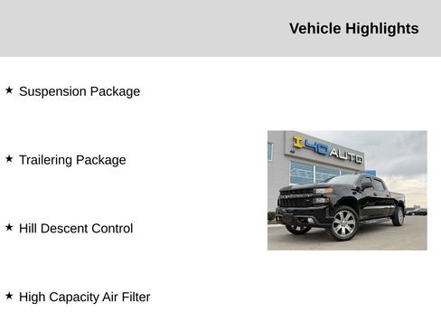 Used 2019 Chevrolet Silverado 1500 Custom Trail Boss image 2