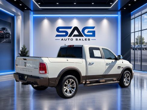 Used 2018 RAM 1500 Laramie Longhorn w/ Longhorn Southfork Package AWD/4WD image 4