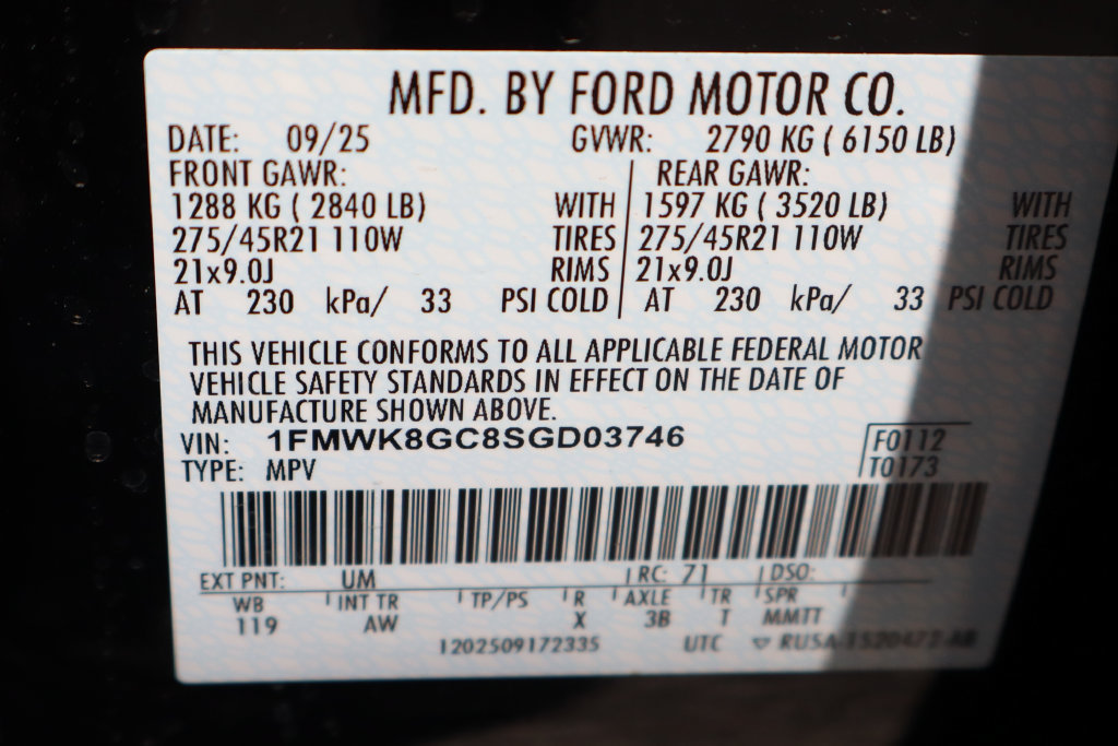 Used 2025 Ford Explorer ST w/ Sun And Sound Package AWD/4WD image 62