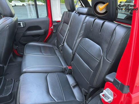 Certified 2022 Jeep Wrangler Unlimited Sahara w/ Cold Weather Group AWD/4WD image 39