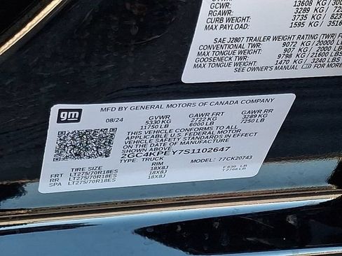 Certified 2025 Chevrolet Silverado 2500 LTZ w/ LTZ Convenience Package AWD/4WD image 28