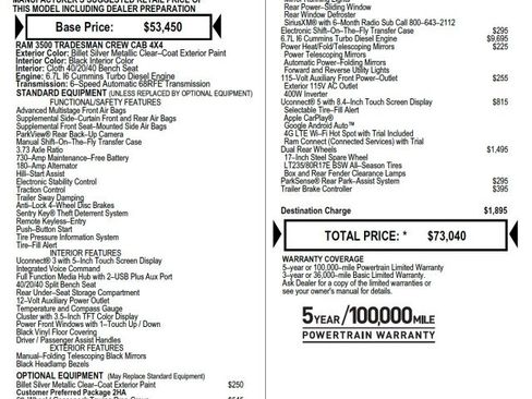 Used 2023 RAM 3500 Tradesman image 2