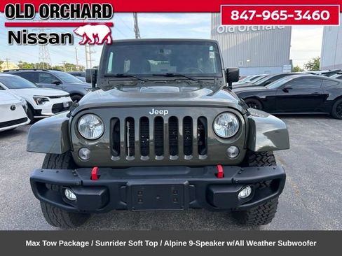 Used 2016 Jeep Wrangler Unlimited Rubicon AWD/4WD image 2