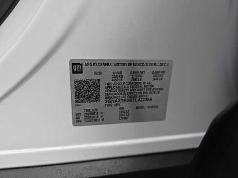 Certified 2026 Chevrolet Equinox RS AWD/4WD image 19