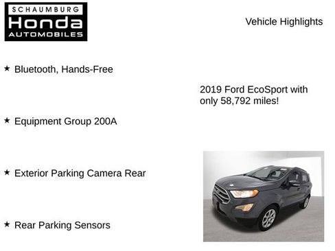 Used 2019 Ford EcoSport SE image 7