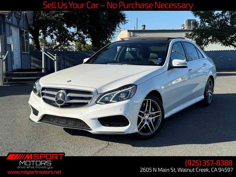 Used 2014 Mercedes-Benz E 550 4MATIC Sedan image 3