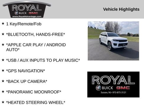 Used 2022 Jeep Grand Cherokee L Overland w/ Luxury Tech Group IV image 4