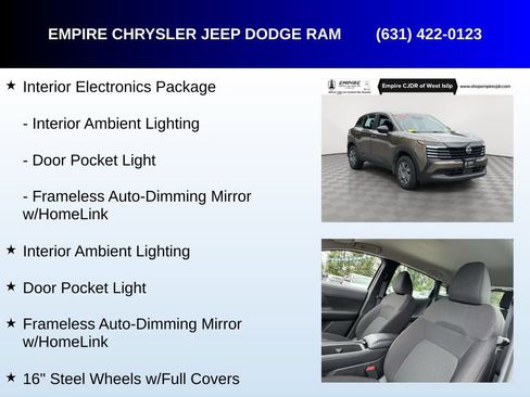 Used 2025 Nissan Kicks S w/ Interior Electronics Package AWD/4WD image 5