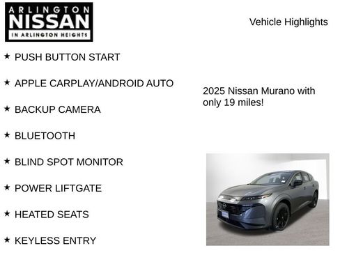 New 2025 Nissan Murano SV image 7