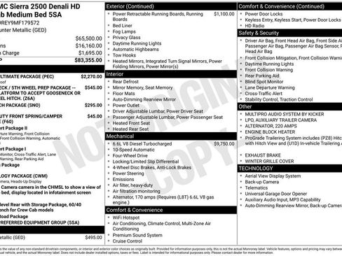 Used 2021 GMC Sierra 2500 Denali w/ Denali Ultimate Package image 2