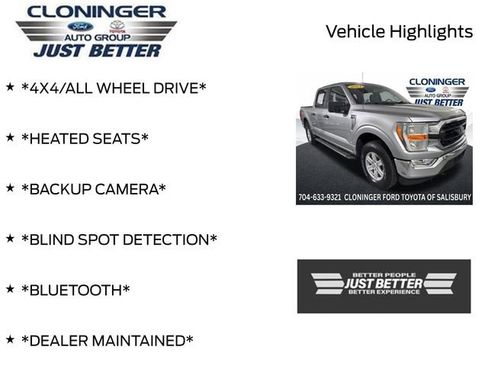 Used 2021 Ford F150 XLT AWD/4WD image 3
