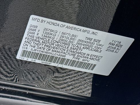 Used 2019 Acura MDX SH-AWD w/ Advance Package image 12