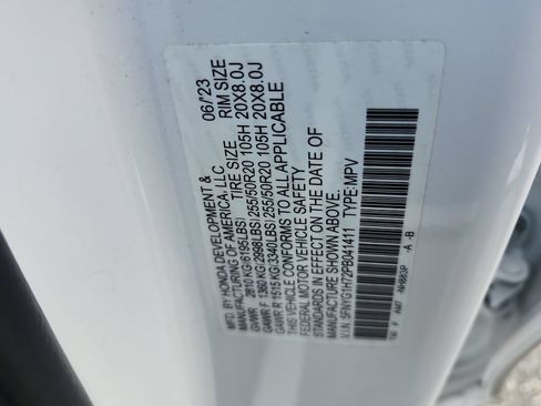 Certified 2023 Honda Pilot Touring image 36