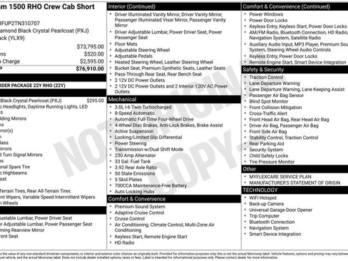 New 2026 RAM 1500 RHO AWD/4WD image 5