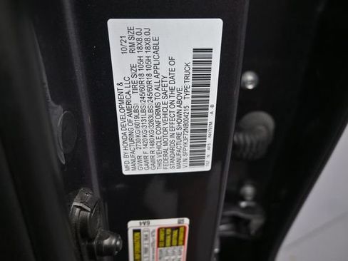 Certified 2022 Honda Ridgeline RTL-E image 19